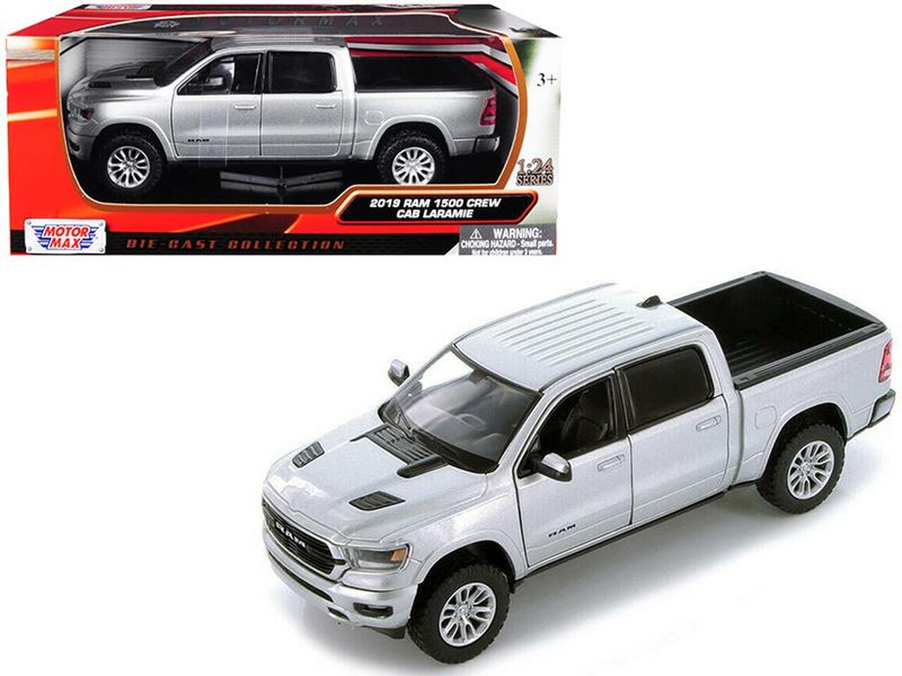 2019 Ram 1500 Crew Cab Laramie, 1:24 Scale Diecast Pickup Truck