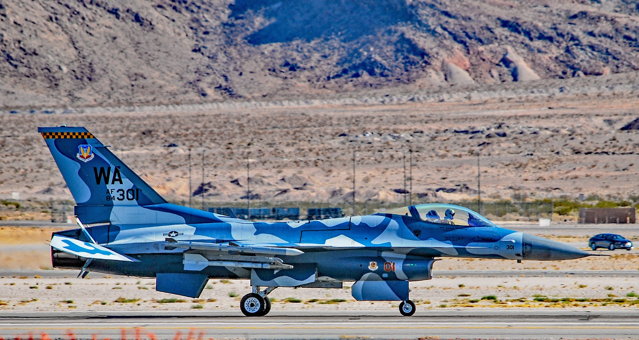 Lockheed Martin F-16C “Viper” 64th Aggressor Squadron,Diecast Model
