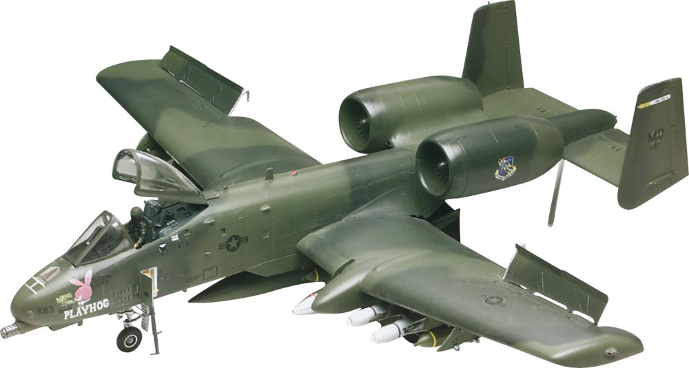 Fairchild Republic A-10 Thunderbolt II (Warthog) 1:48 Scale Model Kit By Revell
