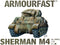 Sherman M4 Battle Tank 1/72 Scale Model Kit By Armourfast