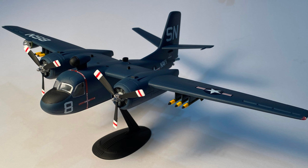 Grumman S2F Tracker 1/54 Scale Plastic Model Kit