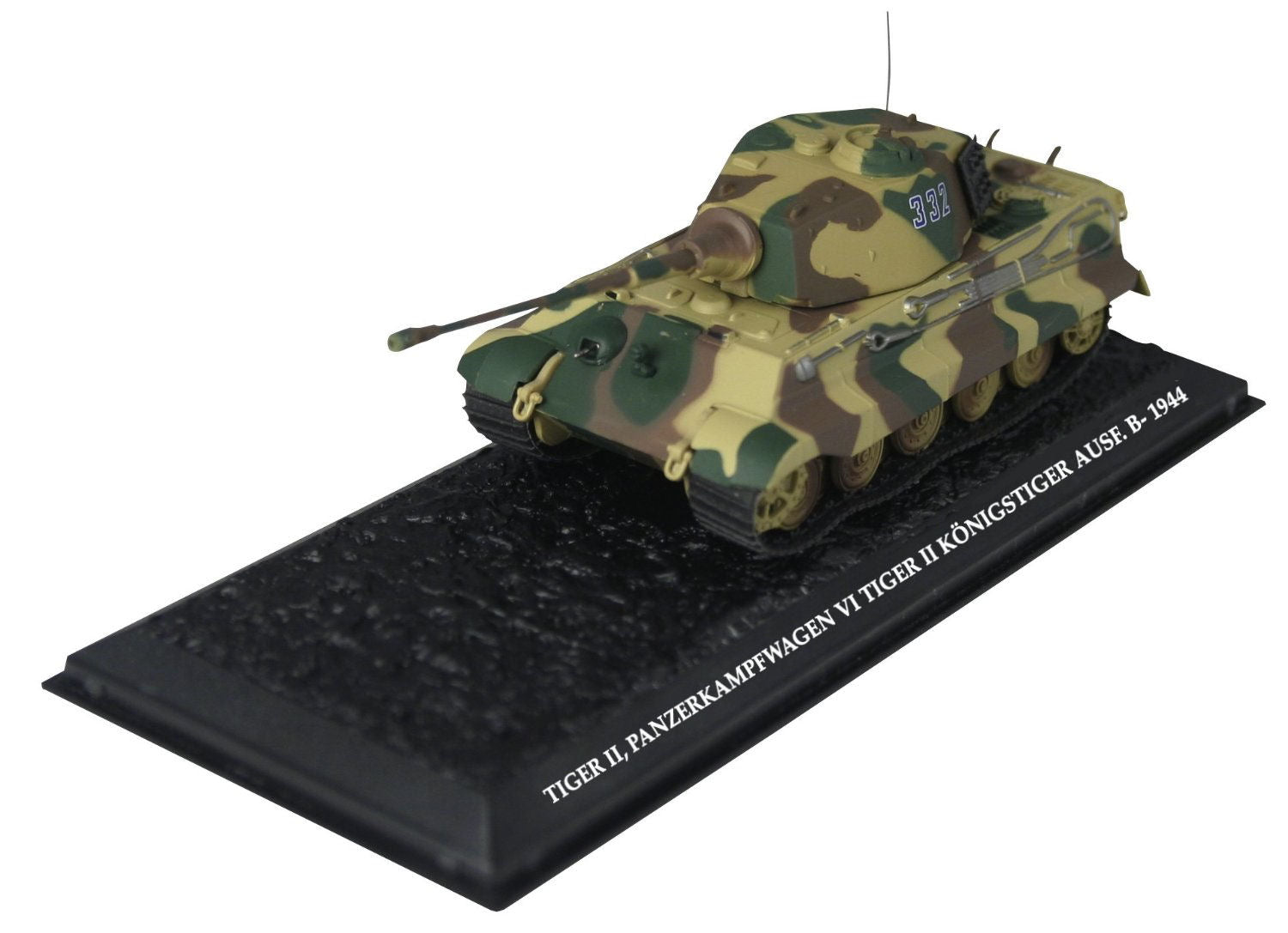 Tiger II, Panzerkampfwagen IV Ausf. B Königstiger “Bengal Tiger” 1944, 1/72 Scale Model By Amercom