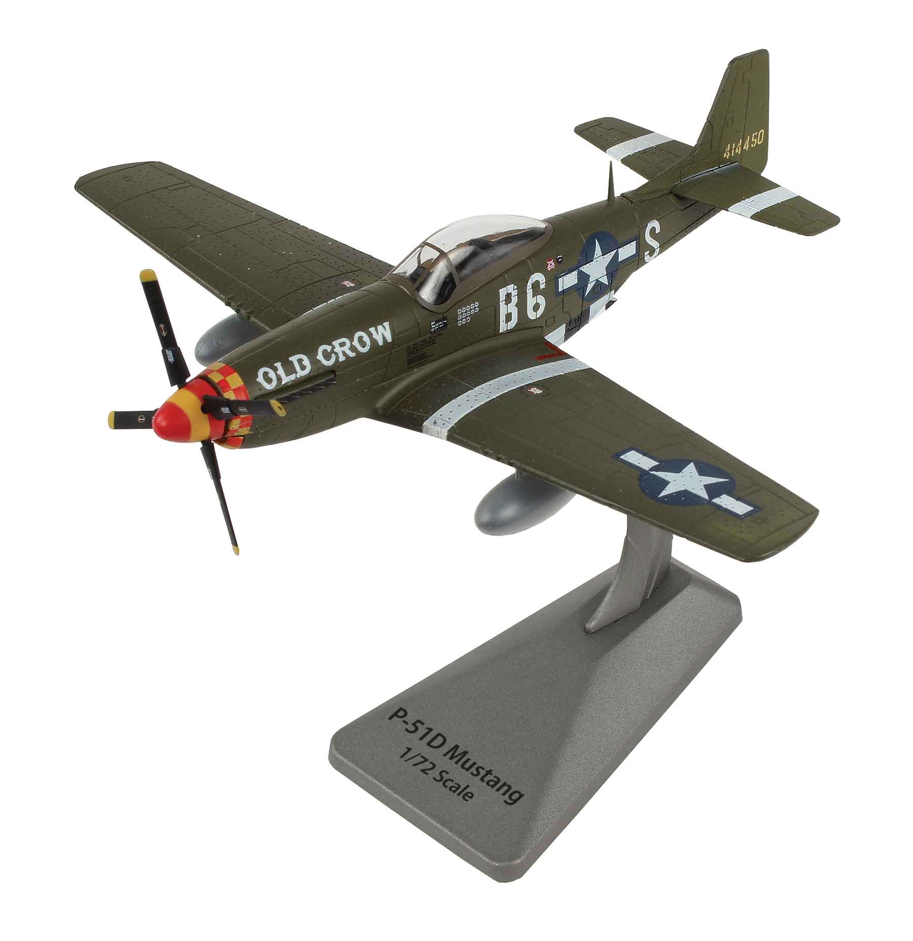 North American P-51D Mustang “Old Crow” 1:72 Scale Diecast Model