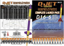 D16-6 Q-Jet Model Rocket Motor (2-Pack) Information