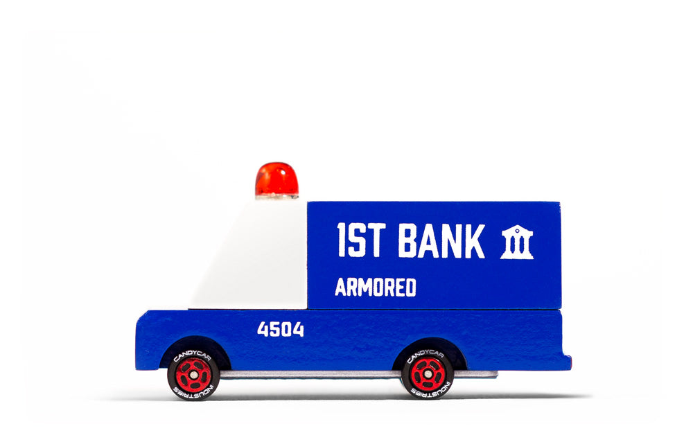 Armored Bank Van By Candylab Toys