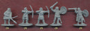 Gothic Army 1/72 Scale Model Plastic Figures Archer & Swordsman Poses