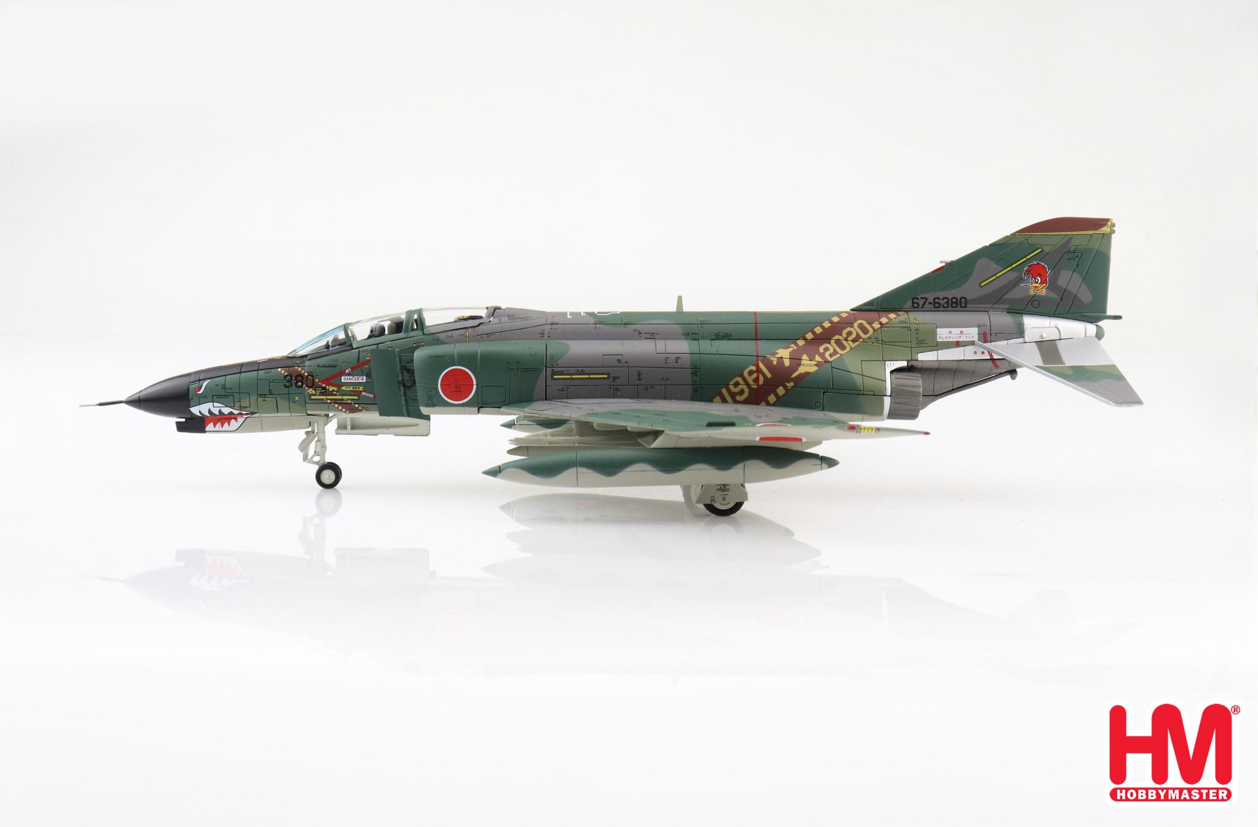 McDonald Douglas RF-4EJ Phantom II “501st Squadron Retirement” JASDF 2020, 1:72 Scale Diecast Model Left Side View