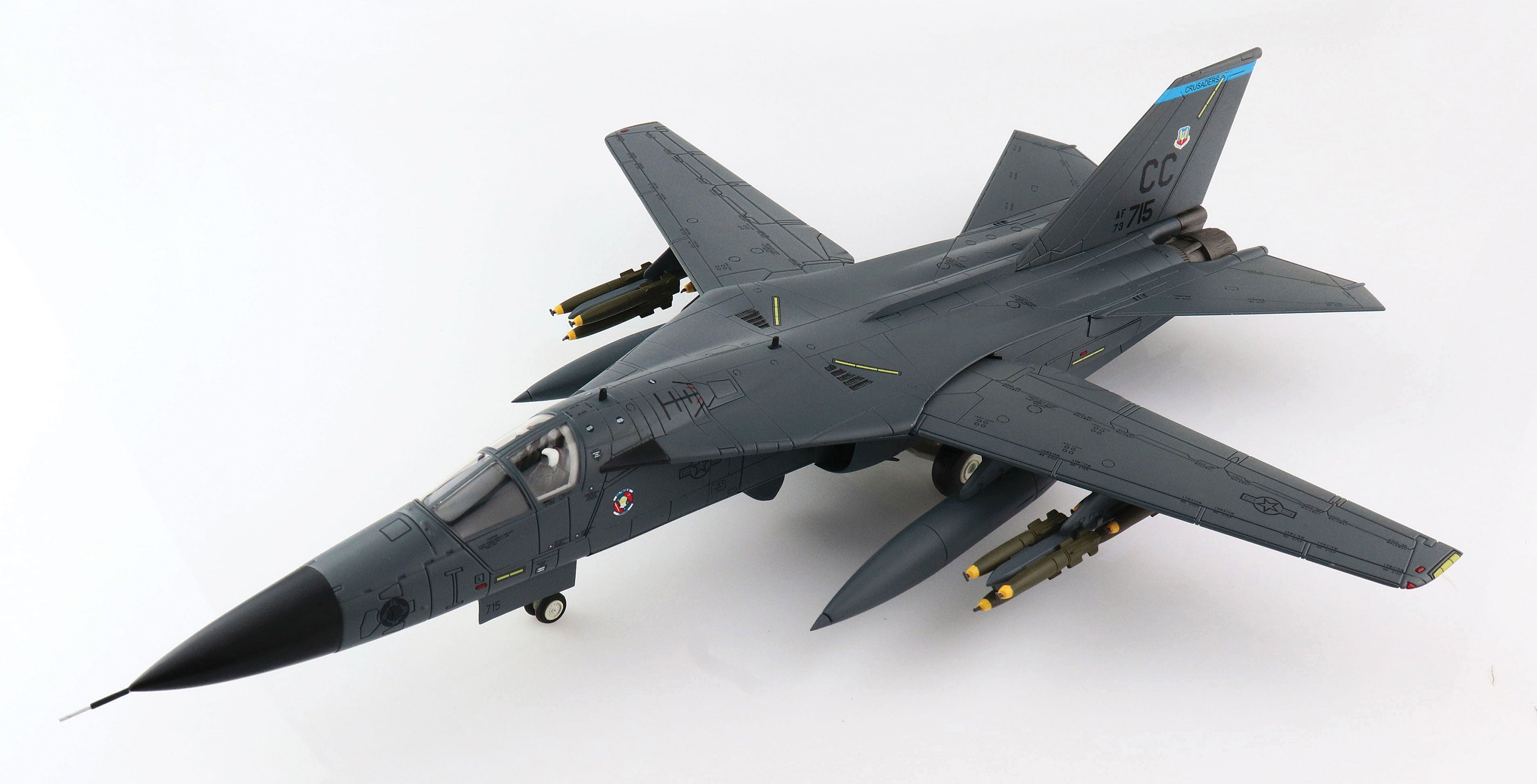General Dynamics F-111F Aardvark 523rd TFS “Crusaders”, 1:72 Scale Diecast Model
