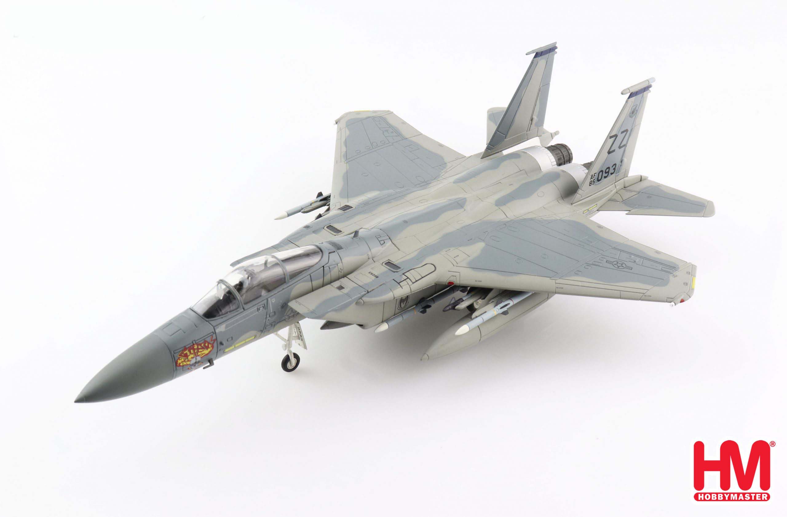 McDonnell Douglas F-15C Eagle 44th Fighter Squadron “Vampire Bats” 2020, 1:72 Scale Diecast Model