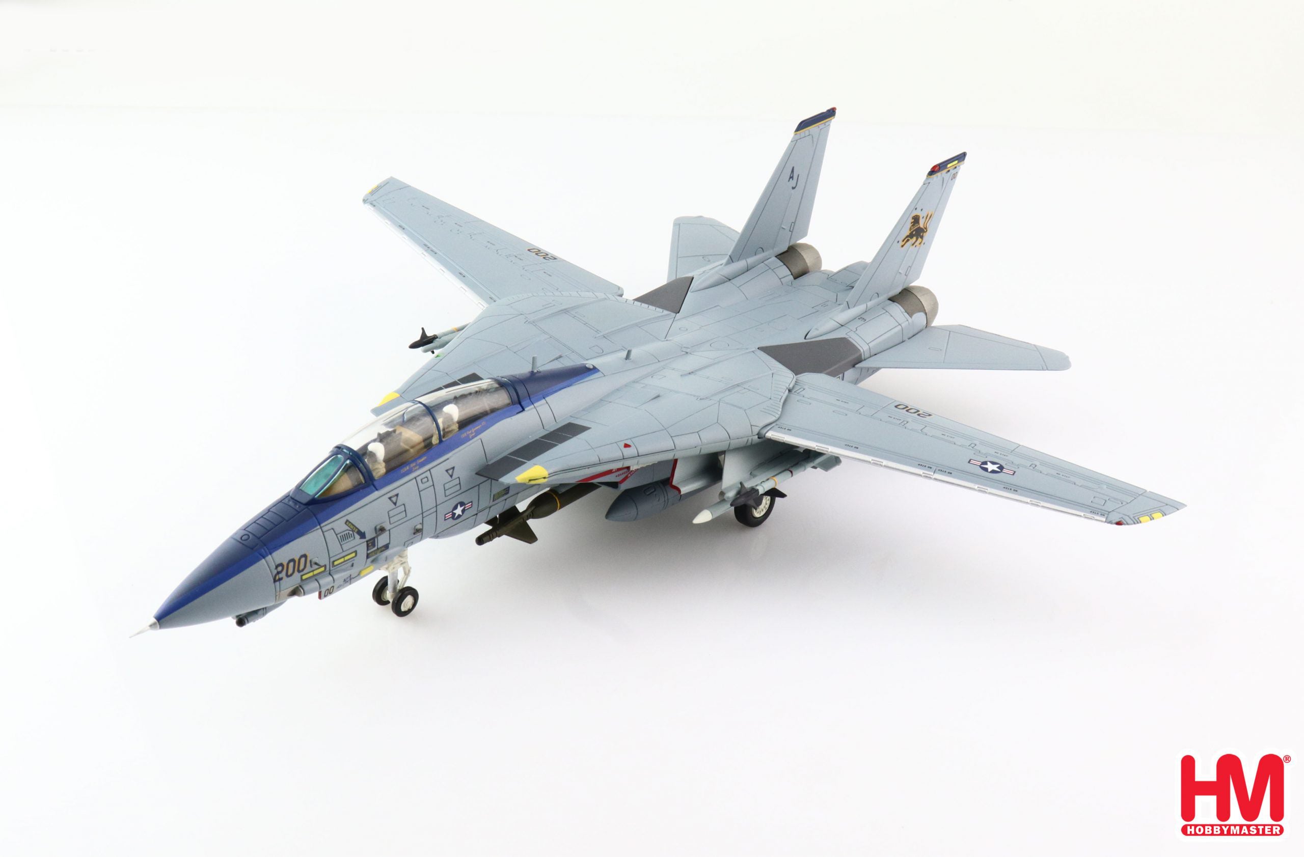 Grumman F-14D Tomcat, VF-213 “Black Lions” 2006, 1:72 Scale Diecast Model