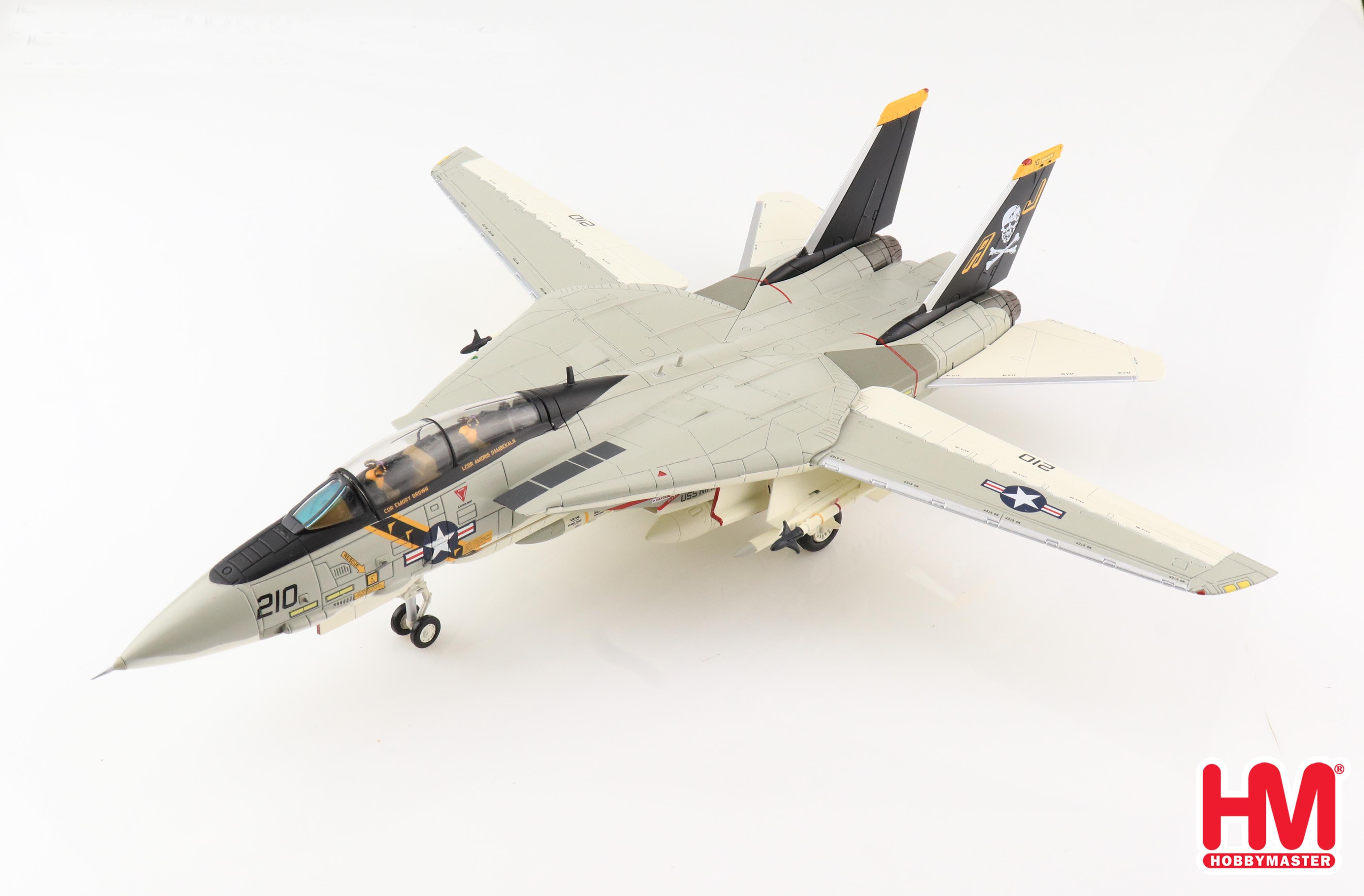 Grumman F-14A Tomcat, VF-84 “Jolly Rogers” USS Nimitz 1978, 1:72 Scale Diecast Model