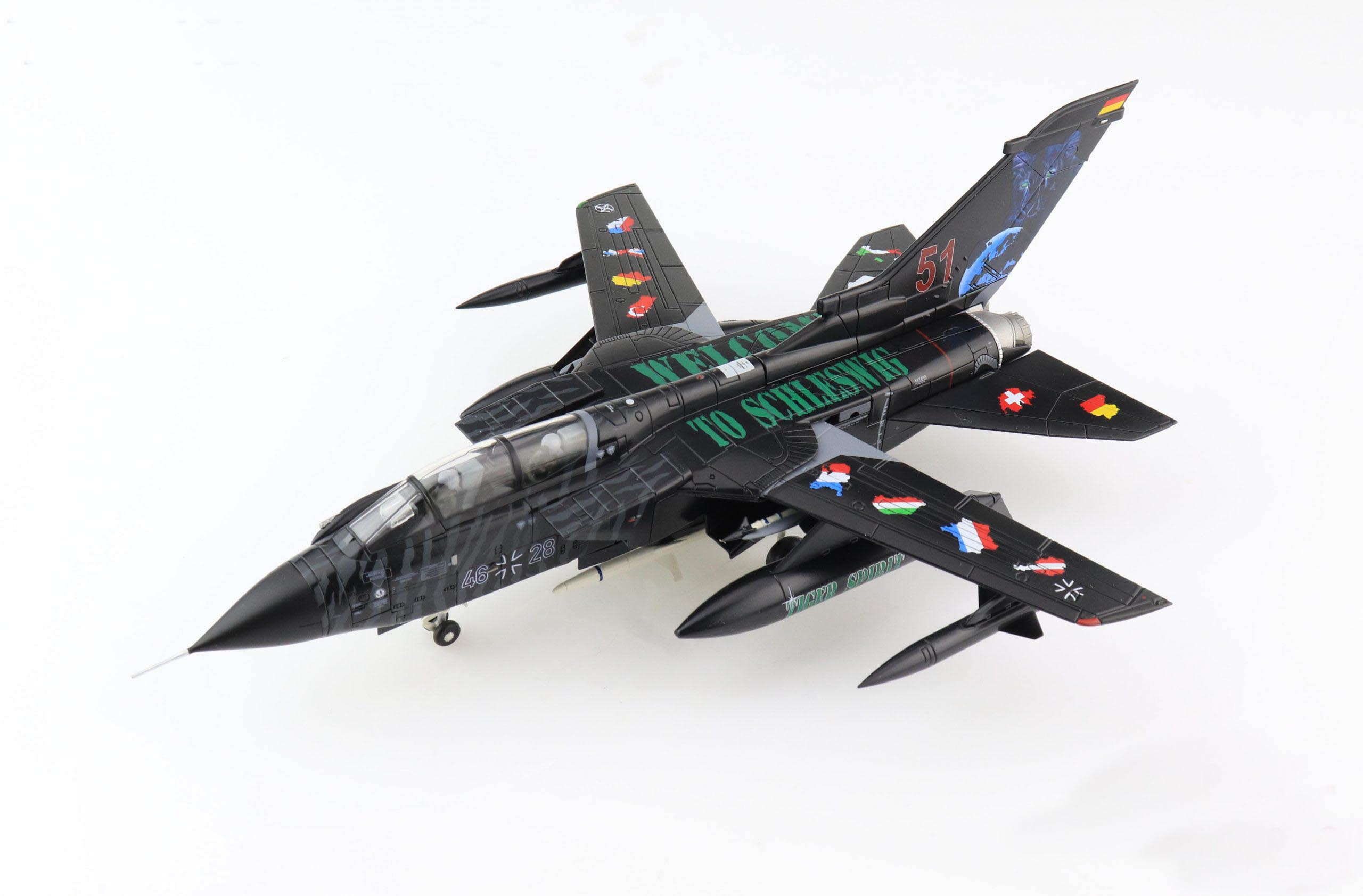 Panavia Tornado ECR Takt LwG-51 Luftwaffe 2014, 1:72 Scale Diecast Model