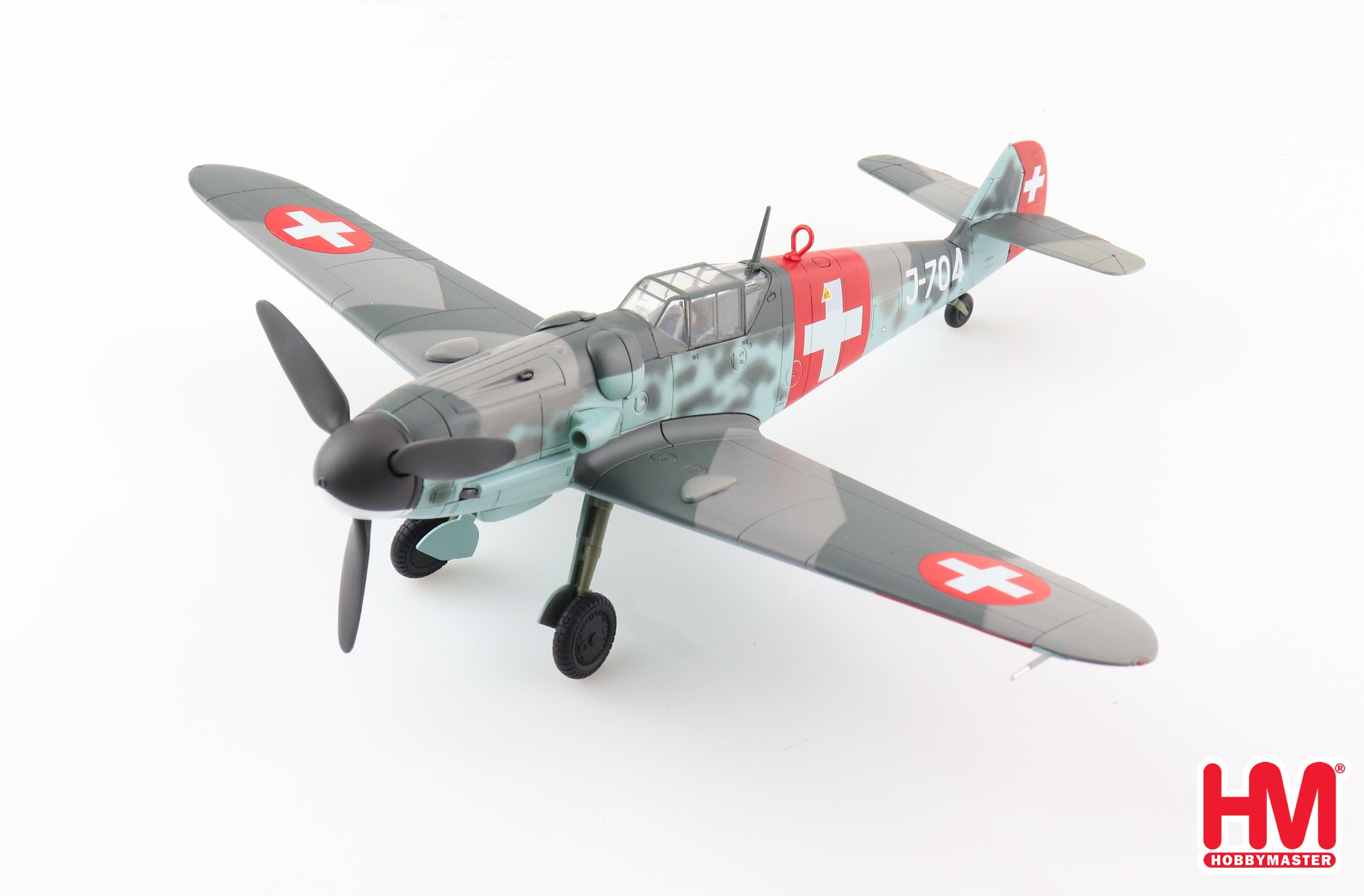 Messerschmitt Bf-109G-6 Swiss Air Force 1944, 1/48 Scale Diecast Model
