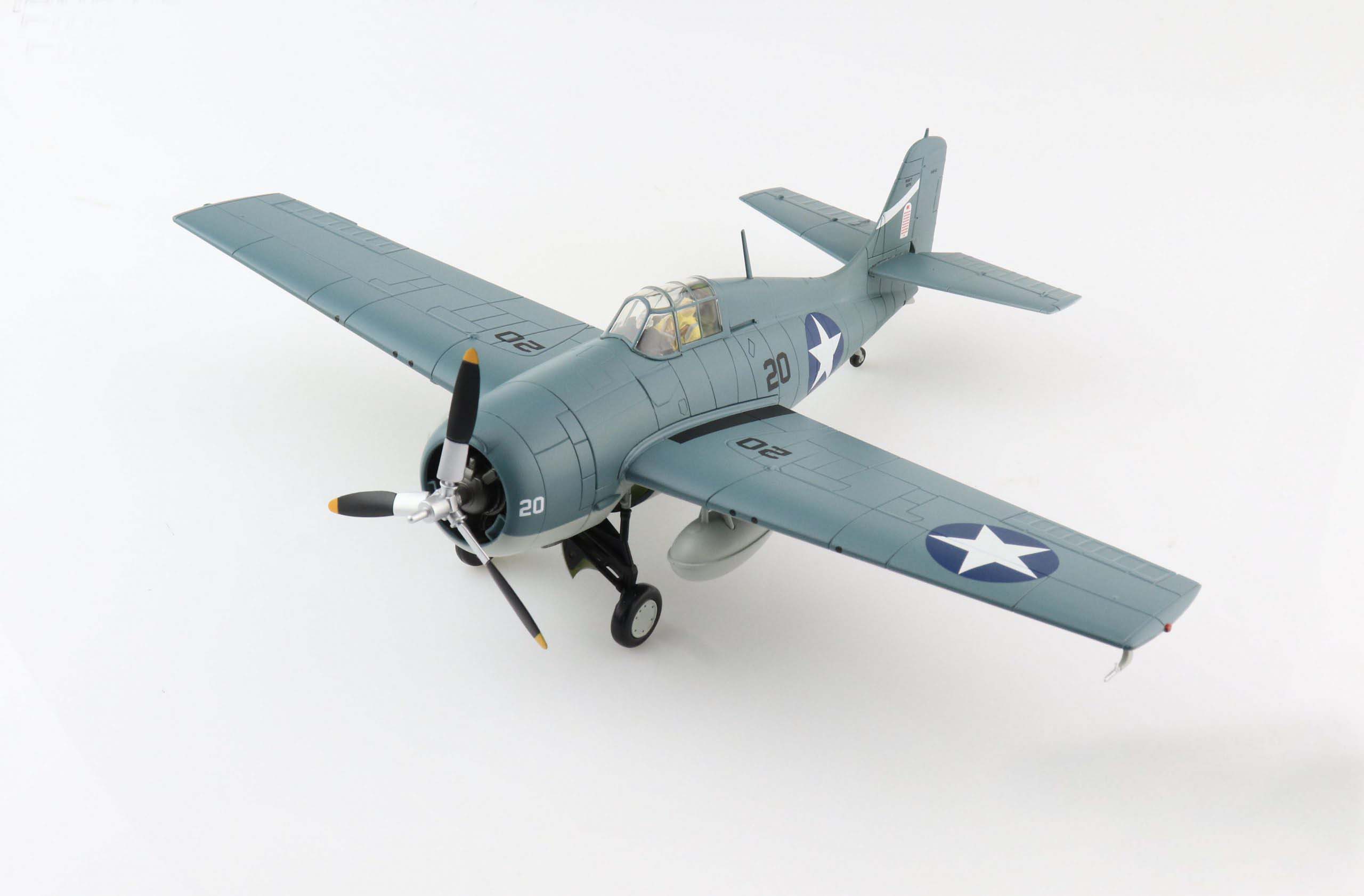 Grumman F4F-4 Wildcat VF-6 USS Enterprise 1942, 1:48 Scale Diecast Model