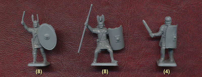 Imperial Roman Command 1/72 Scale Model Plastic Figures Optio
