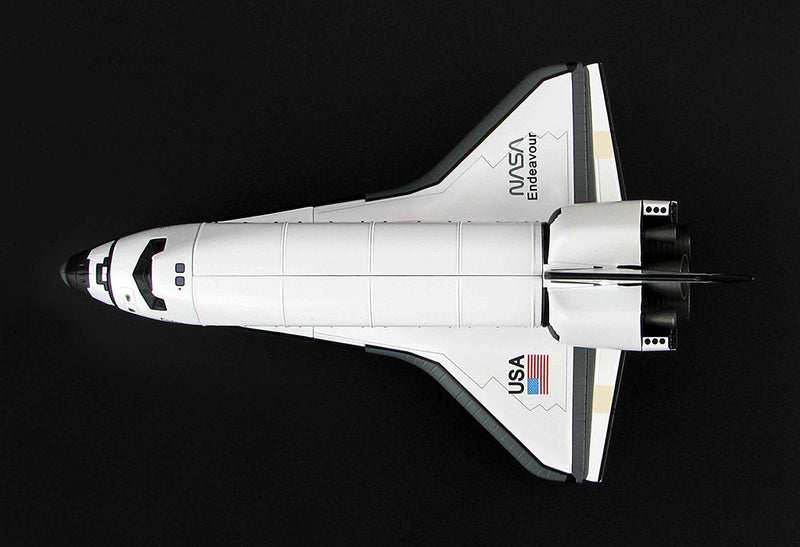 Space Shuttle Endeavour 1/200 Scale Model By Hobby Master Top View