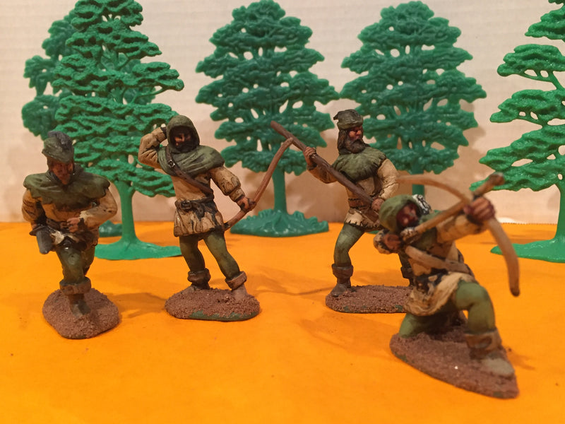 Robin Hood And His Merry Men 1/30 Scale Plastic Figures