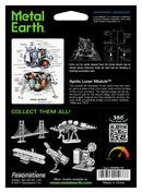 Apollo Lunar Module Metal Earth Model Kit Back of Package