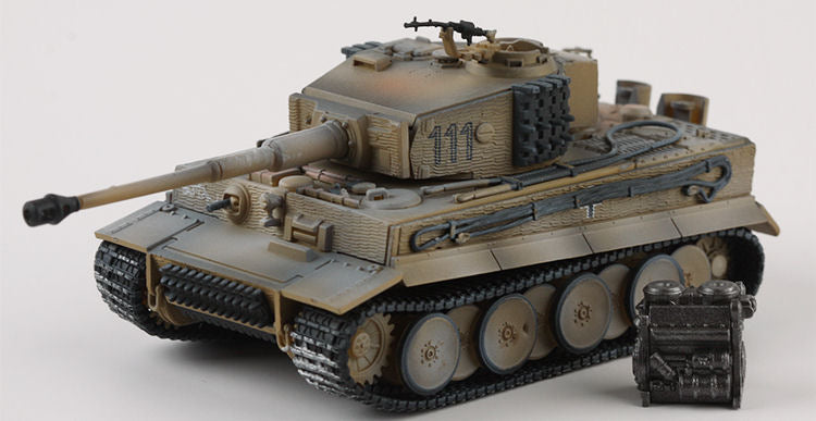 Tiger I (PzKpfw VI Ausf. E) Heavy Tank #111 Eastern Front, 1/72 Scale Model