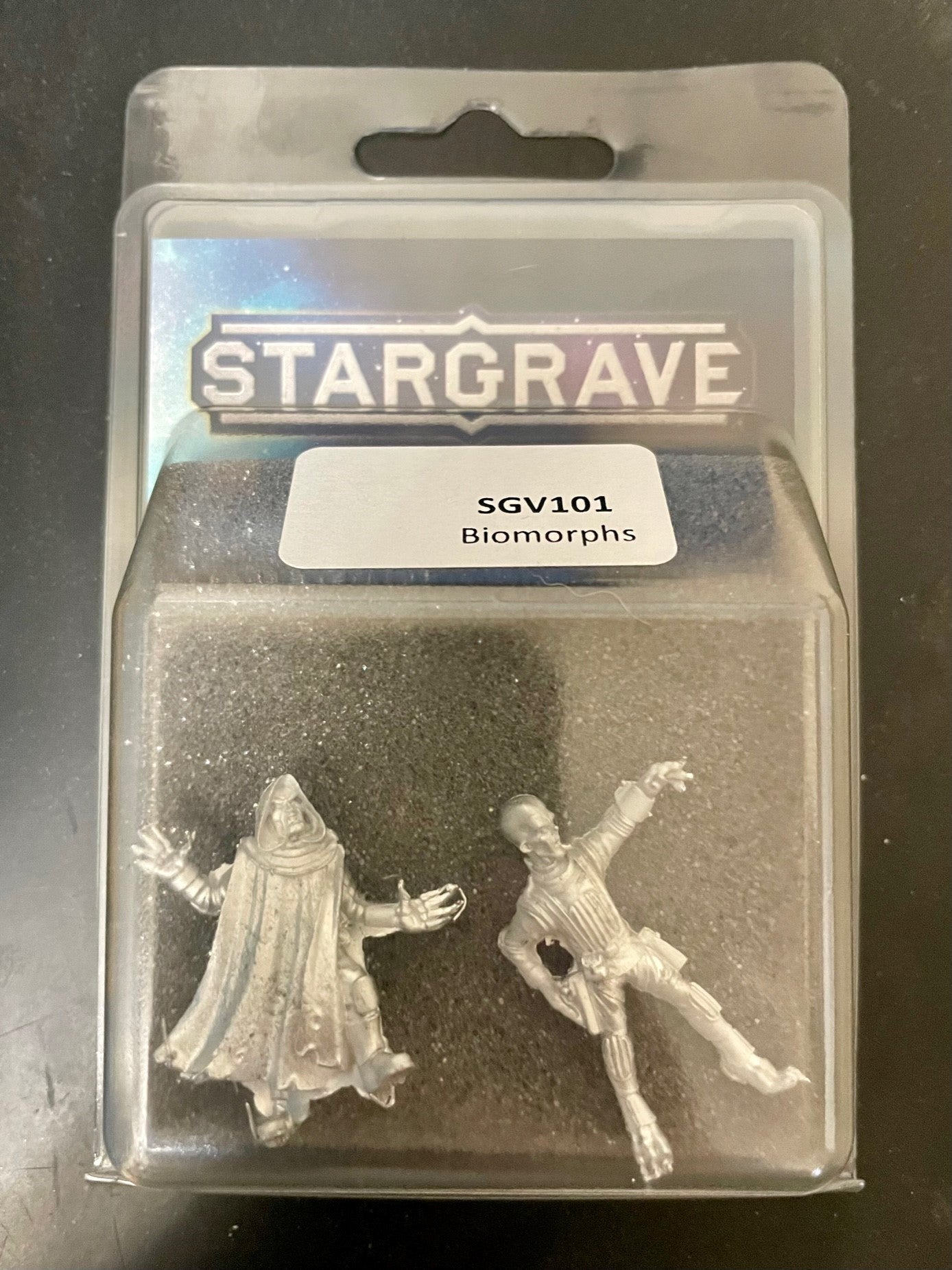 Stargrave Biomorphs, 28 mm Scale Model Metal Figures Packaging