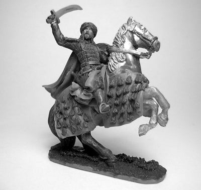 SAGA Age Of Crusades Saladin, Knight of Islam, 28 mm Scale Metallic Figure Unpainted