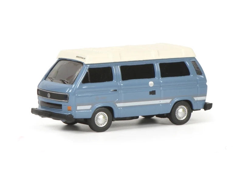 Volkswagen Type 2 T3b Joker Bus (Blue), 1:87 Scale Diecast Model