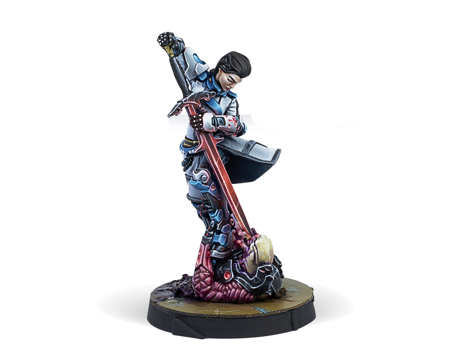 Infinity N4, Code One Aristeia, Shona Carano Swordmaster Limited Edition Game Figure