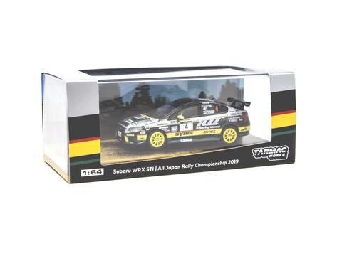 Subaru WRX STI All Japan Rally Champion 2019, 1:64 Scale Diecast Car Packaging