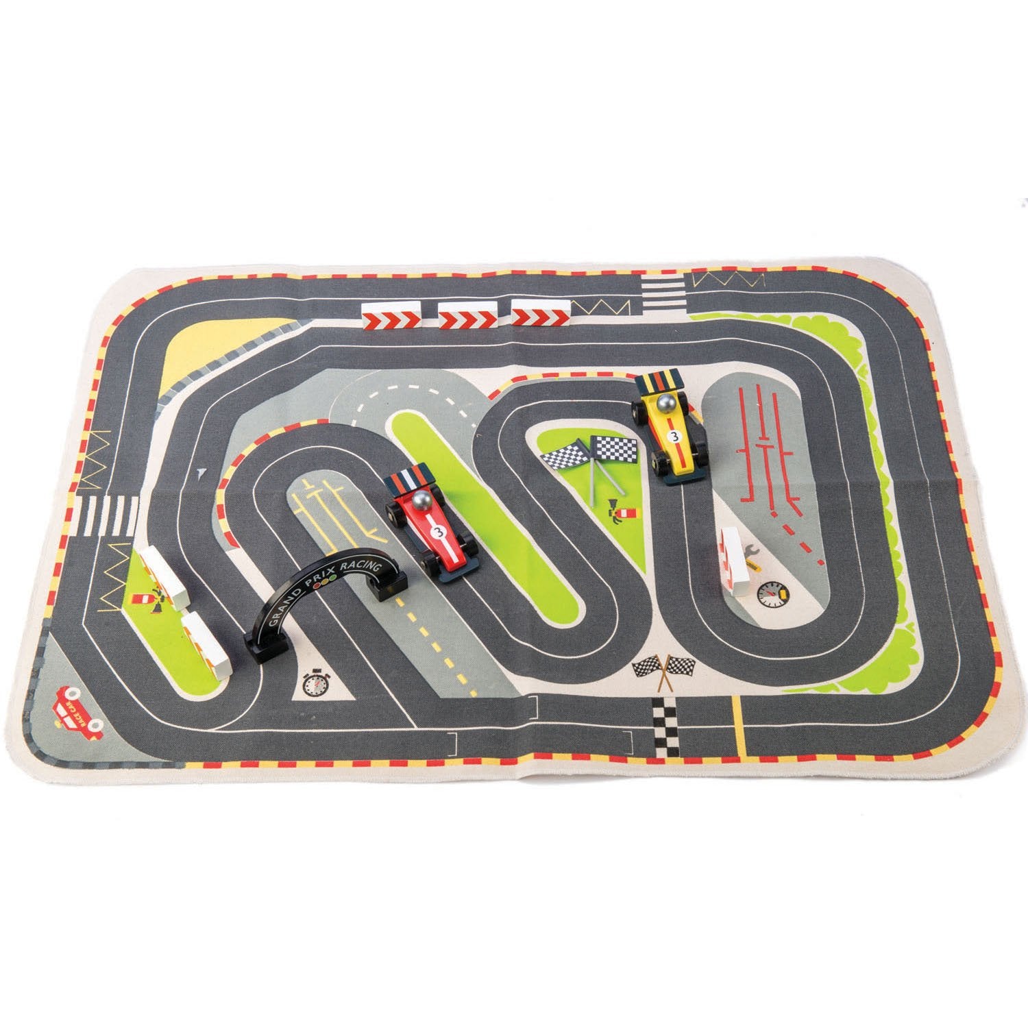 Formula One Racing Playmat By Tender Leaf Toys