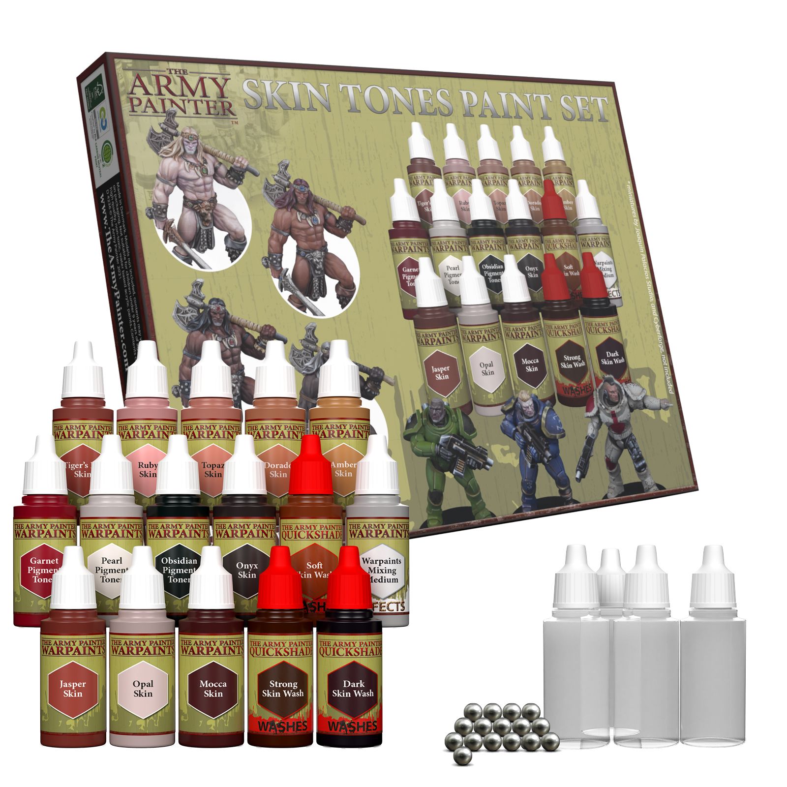 Warpaints Skin Tones Paint Set