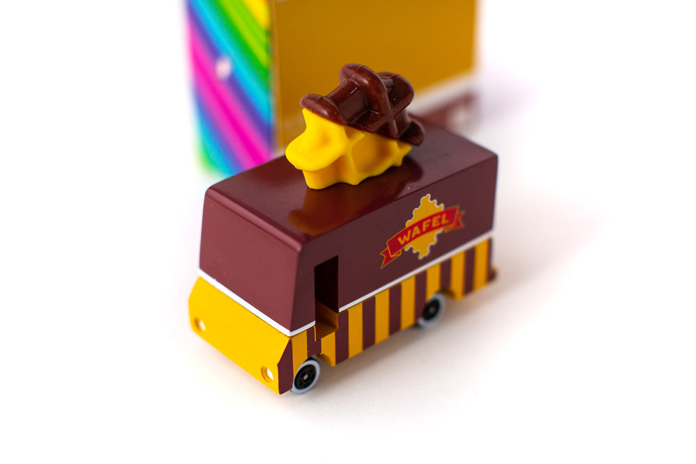 Waffle Van By Candylab Toys Front Quarter