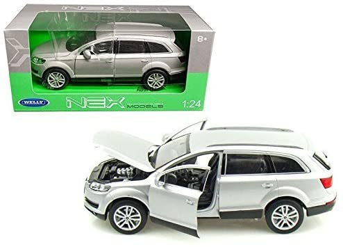 Welly Audi Q7 2009 (Silver) 1:24 Scale Diecast Car