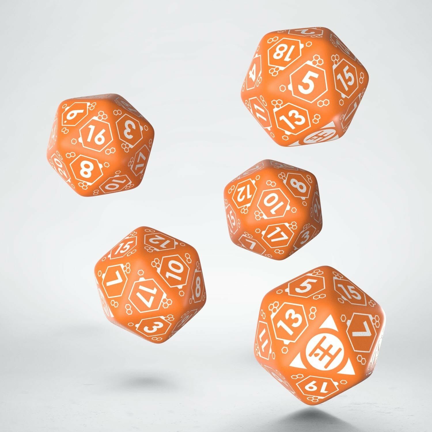Infinity Yu Jing D20 Dice Set By Corvus Belli