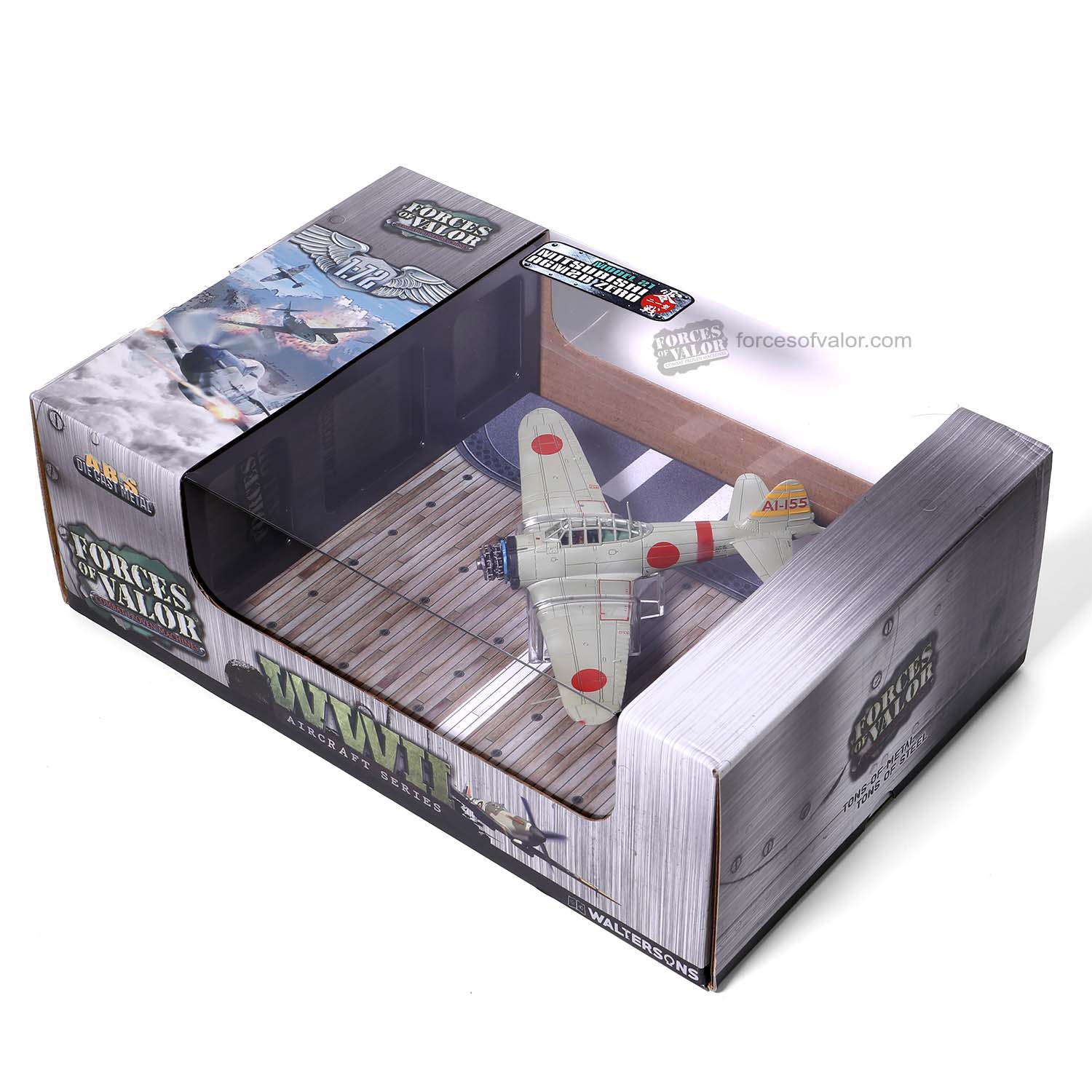 Mitsubishi A6M2 “Zero” 2nd Fighter Squadron Imperial Japanese Navy, Carrier Akagi 1941, 1:72 Scale Model Box