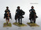 American Civil War Union Mounted Commanders, 28 mm Scale Model Metal Figures