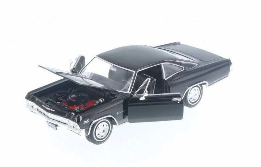 Chevrolet Impala SS 396 1965 (Black) 1:24-27 Scale Diecast Car