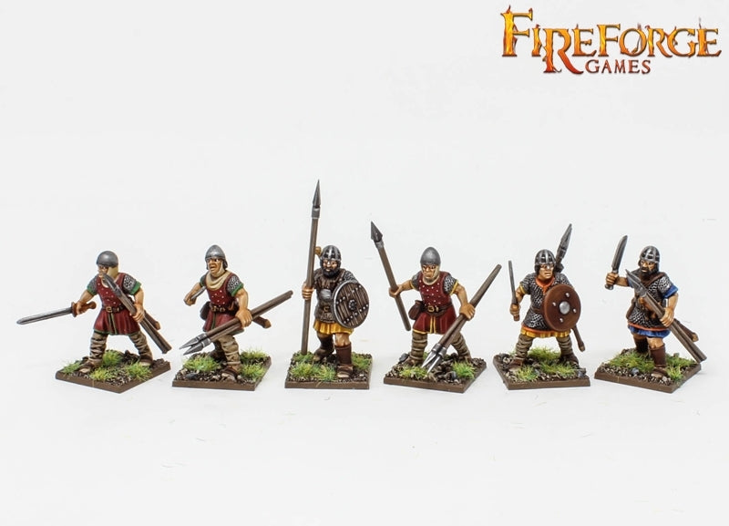 Spanish Almughavars, 28mm Model Figures Completed Examples