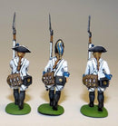 Seven Years War Austrians Marching 1/72 Scale Model Plastic Figures Painted Examples Rear View