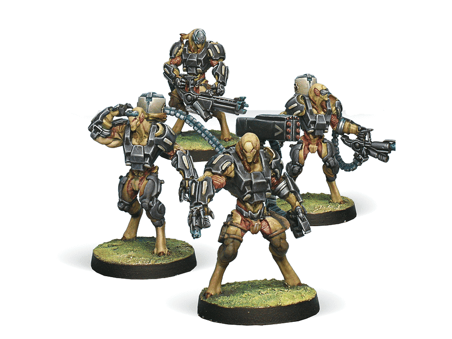 Infinity NA2 Chaksa Auxiliars Miniature Game Figures
