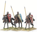 Crusades Crusader Knights Lance Upright, 28 mm Scale Model Metal Figures