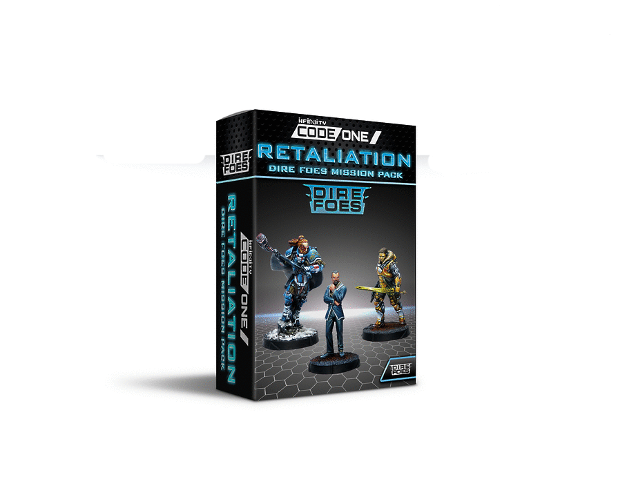 Infinity CodeOne Dire Foes Mission Pack Alpha: Retaliation Miniature Game Figures