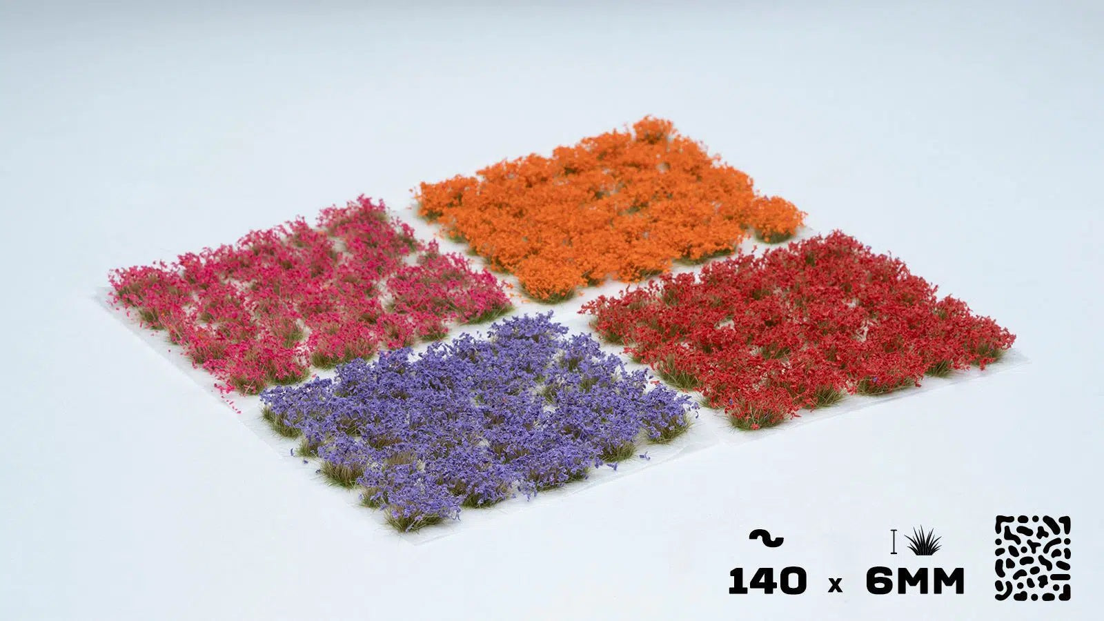 Garden Flowers 6mm Tuft Set