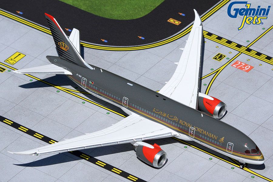 Boeing 787-8 Royal Jordanian (JY-BAC) 1:400 Scale Model