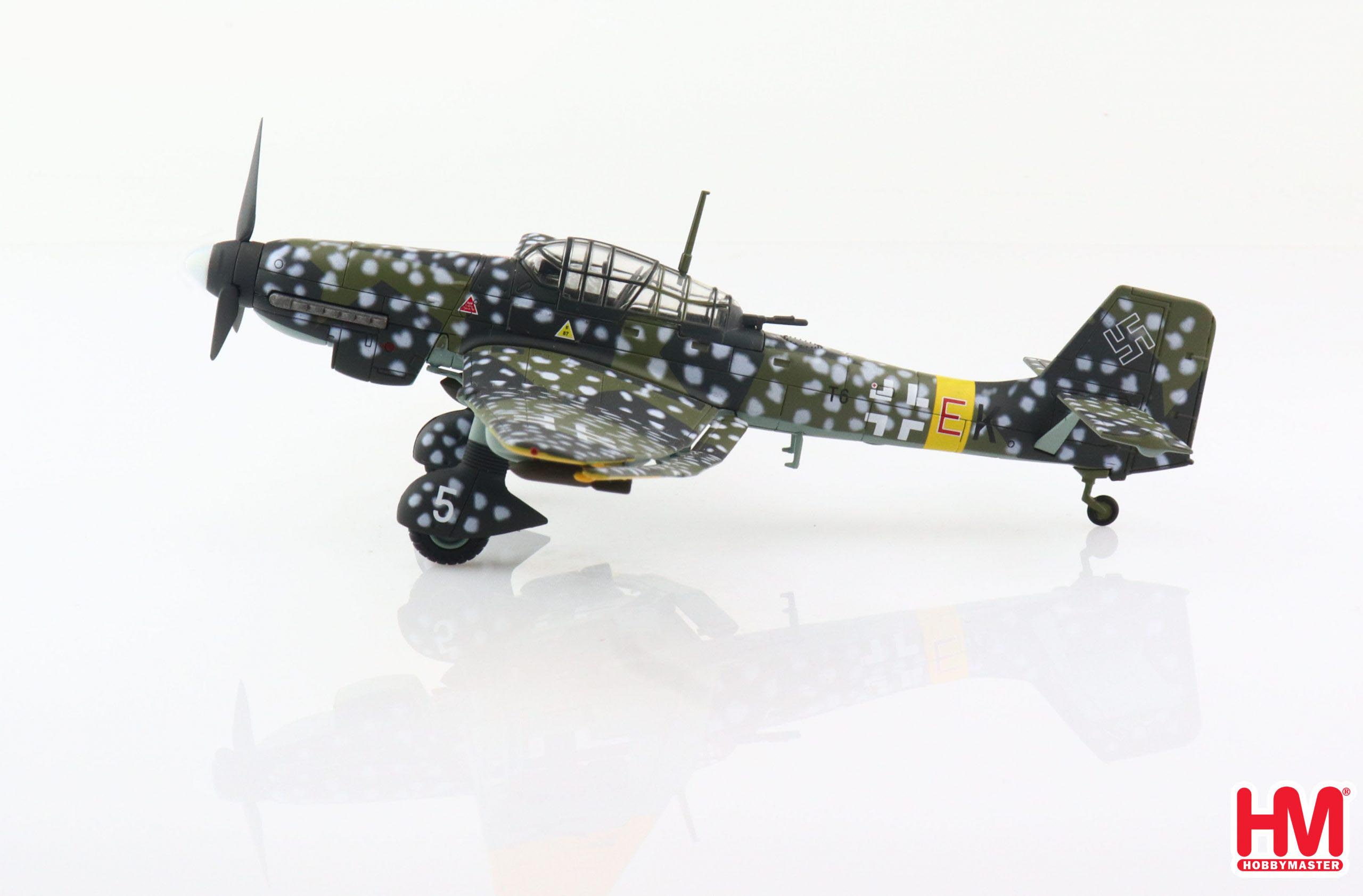 Junkers Ju 87 D-3 “Stuka”, Eastern Front 1/72 Scale Diecast Model Left Side View