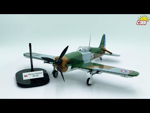 Morane-Saulnier MS.406, 317 Piece Block Kit By Cobi