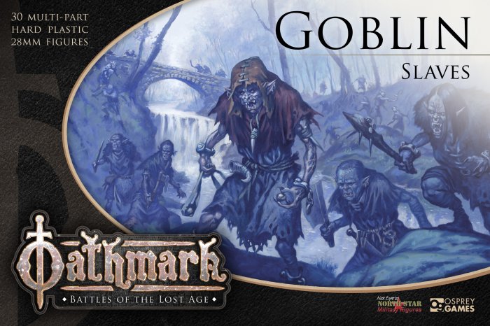 Oathmark Goblin Slaves, 28 mm Scale Model Plastic Figures