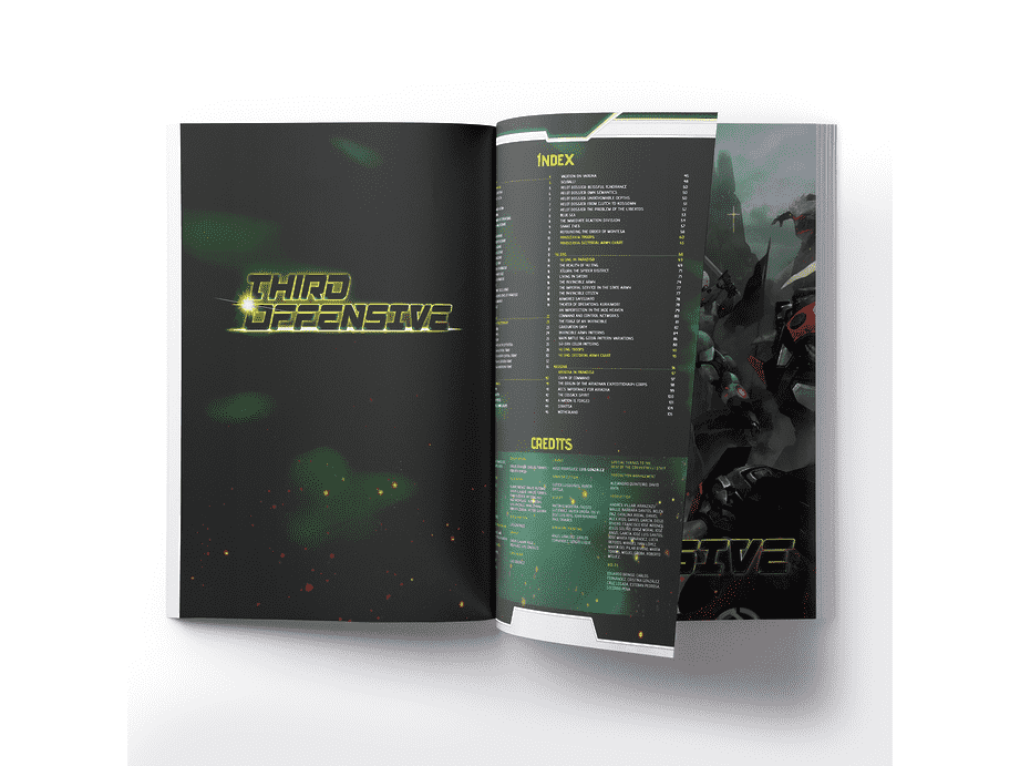 Infinity Third Offensive Novel Internal Pages