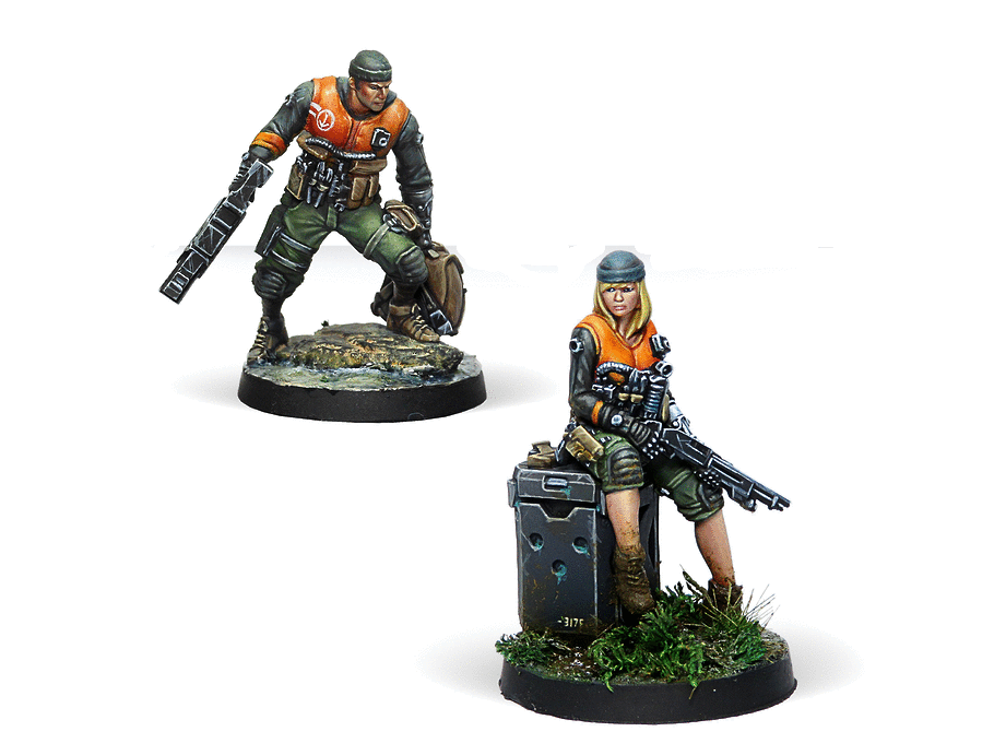 Infinity Ariadna Irmandinhos Miniatures Game Figures