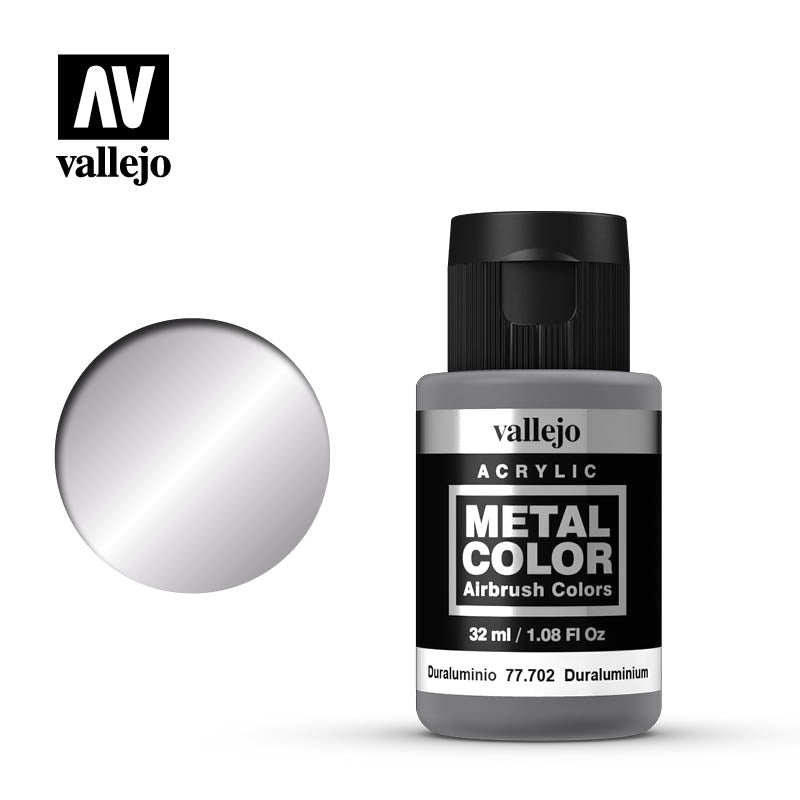 Metal Color Duraluminum Acrylic Paint, 32 ml Bottle