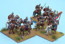 Late Roman Medium Cavalry 1/72 Scale Model Plastic Figures Painted Example Rear View